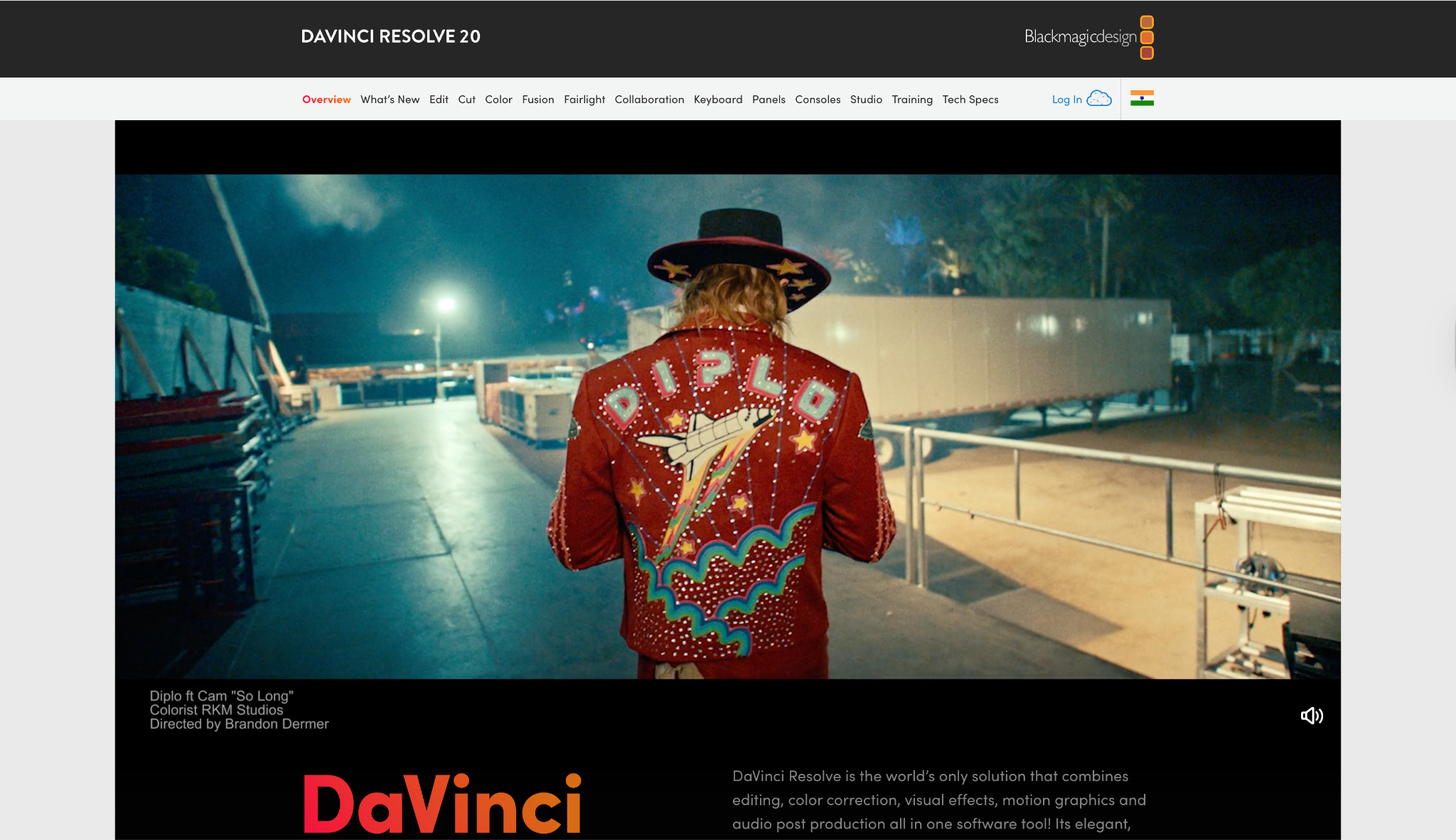 davinci resolve color correction software