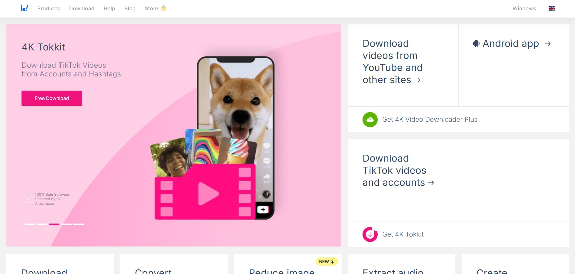 4k downloader homepage