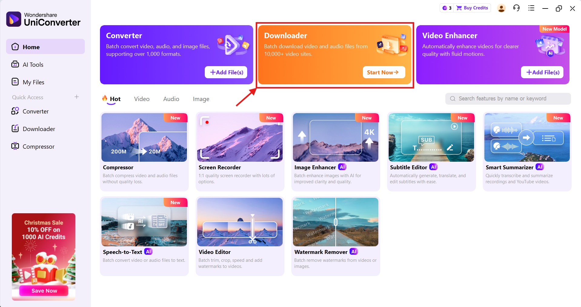 wondershare uniconverter downloader