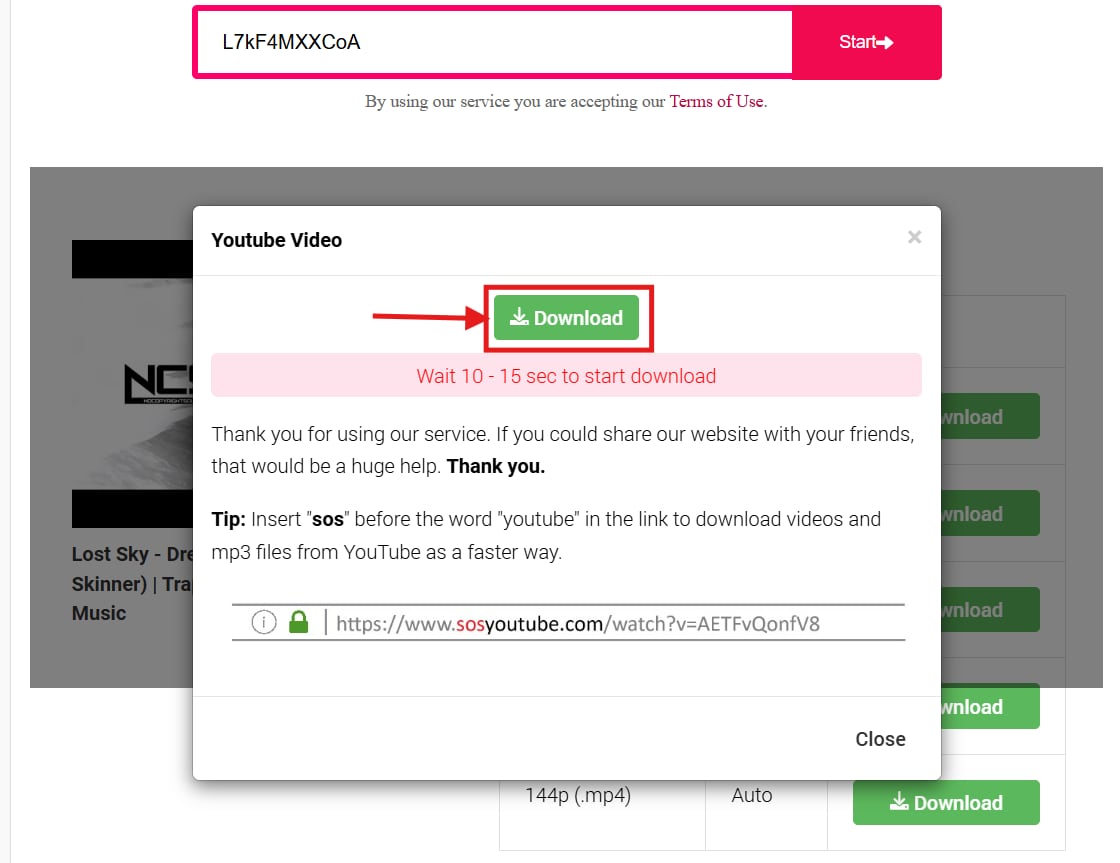 y2mate download video