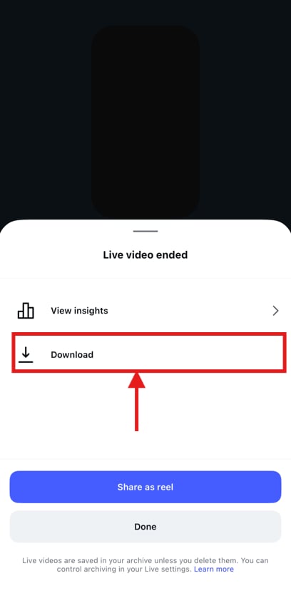 instagram live video download