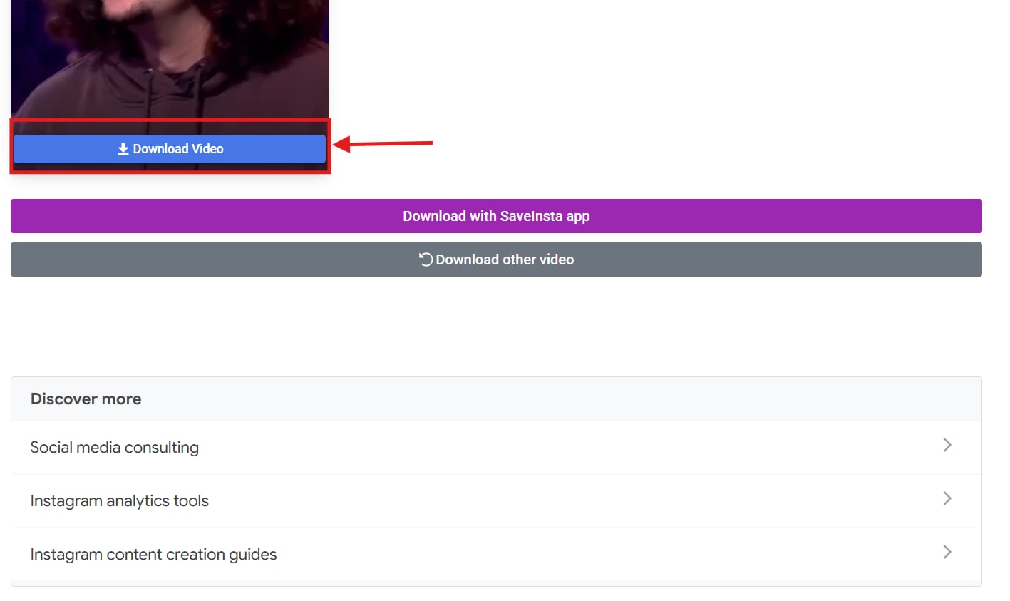 snapinsta download video