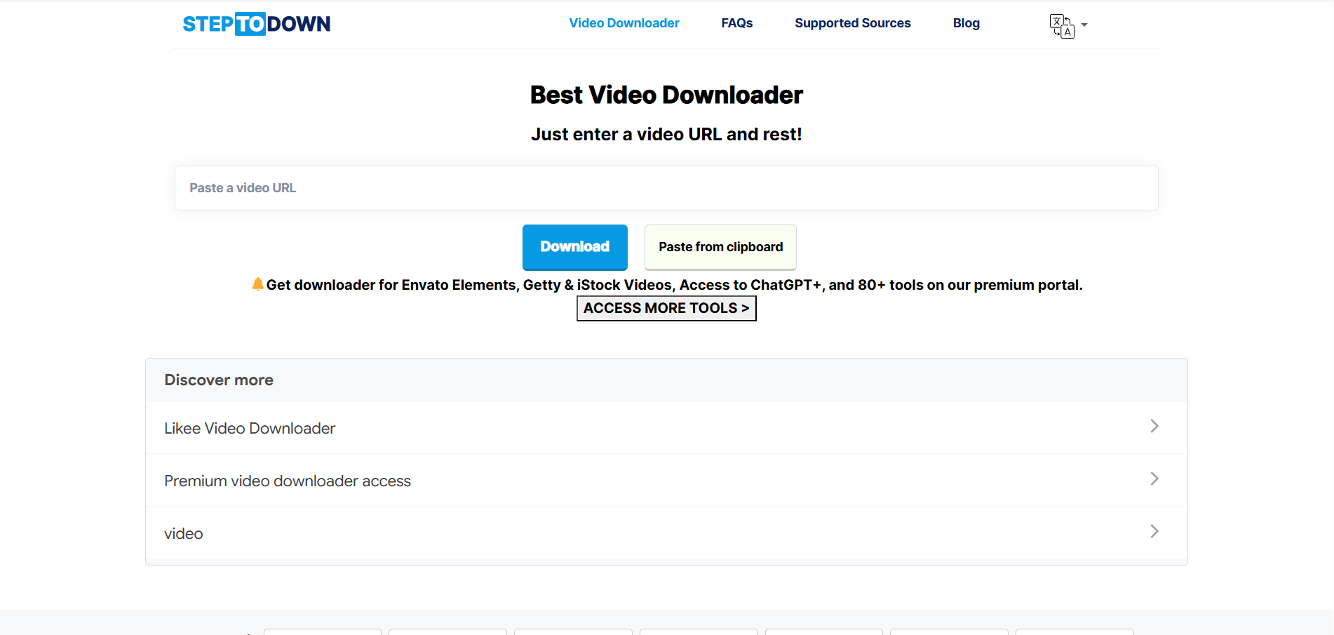 steptodown shutterstock image video downloader