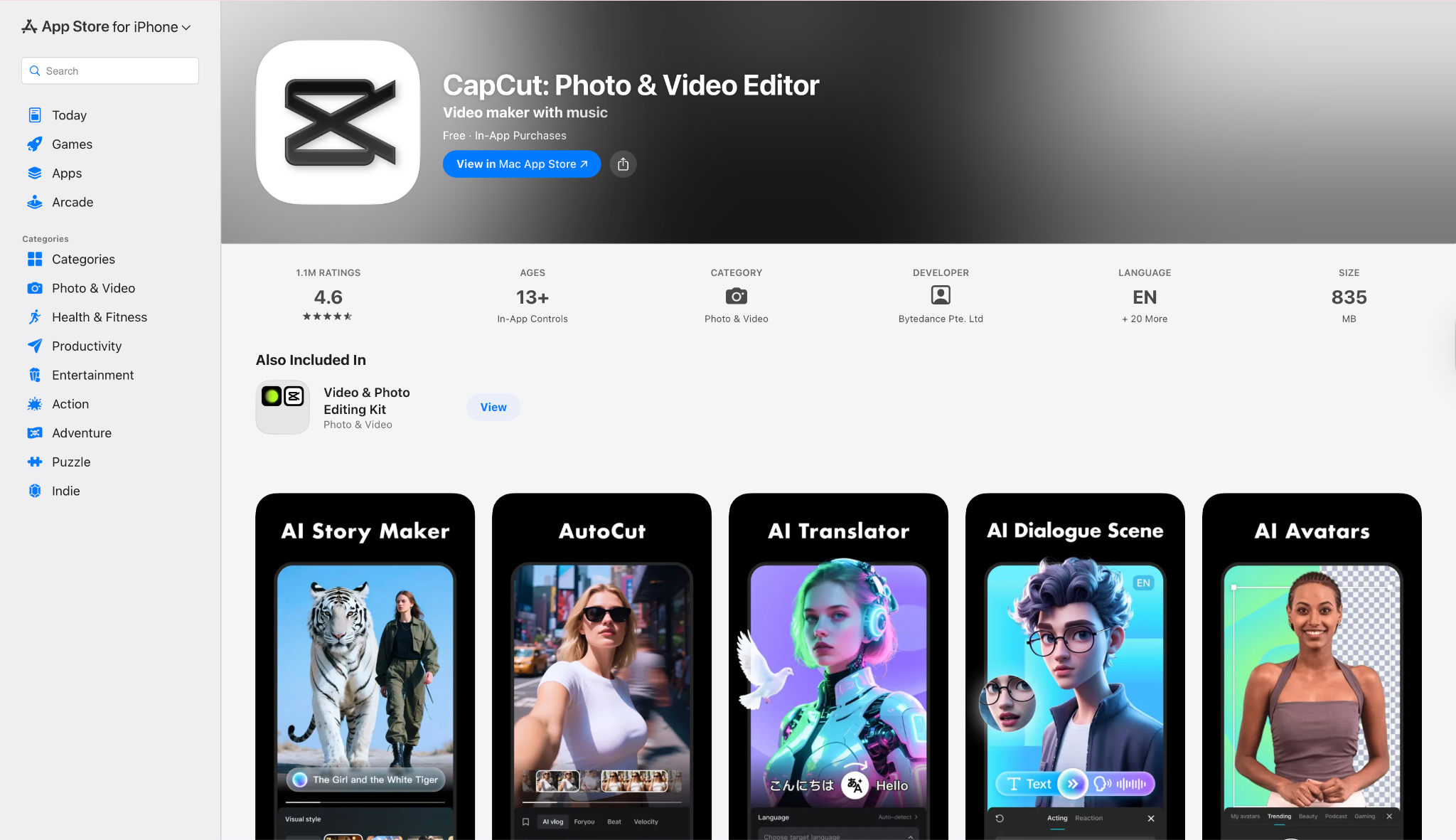 capcut best app for video stabilization