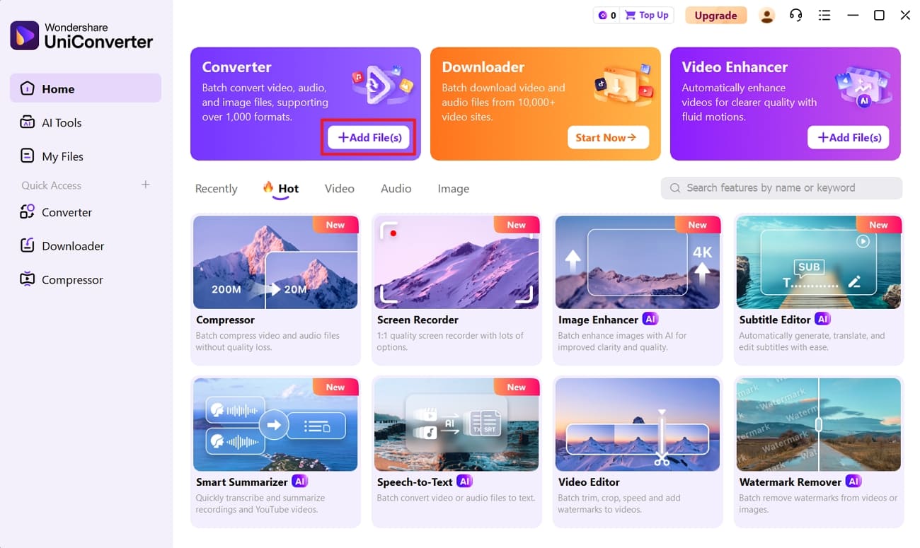 access uniconverter file converter tool