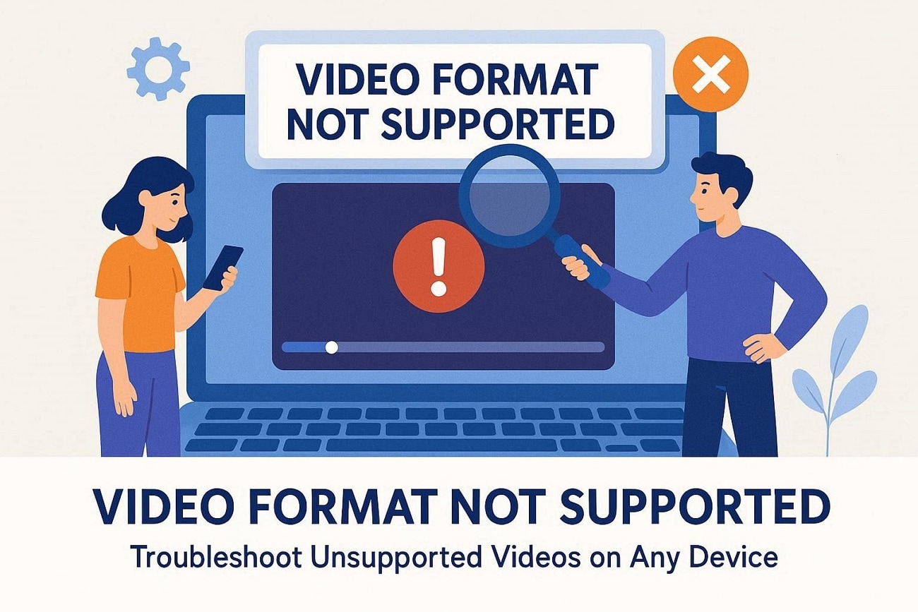 fixes to video format not supported