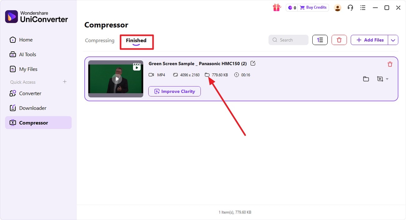 review compressed file