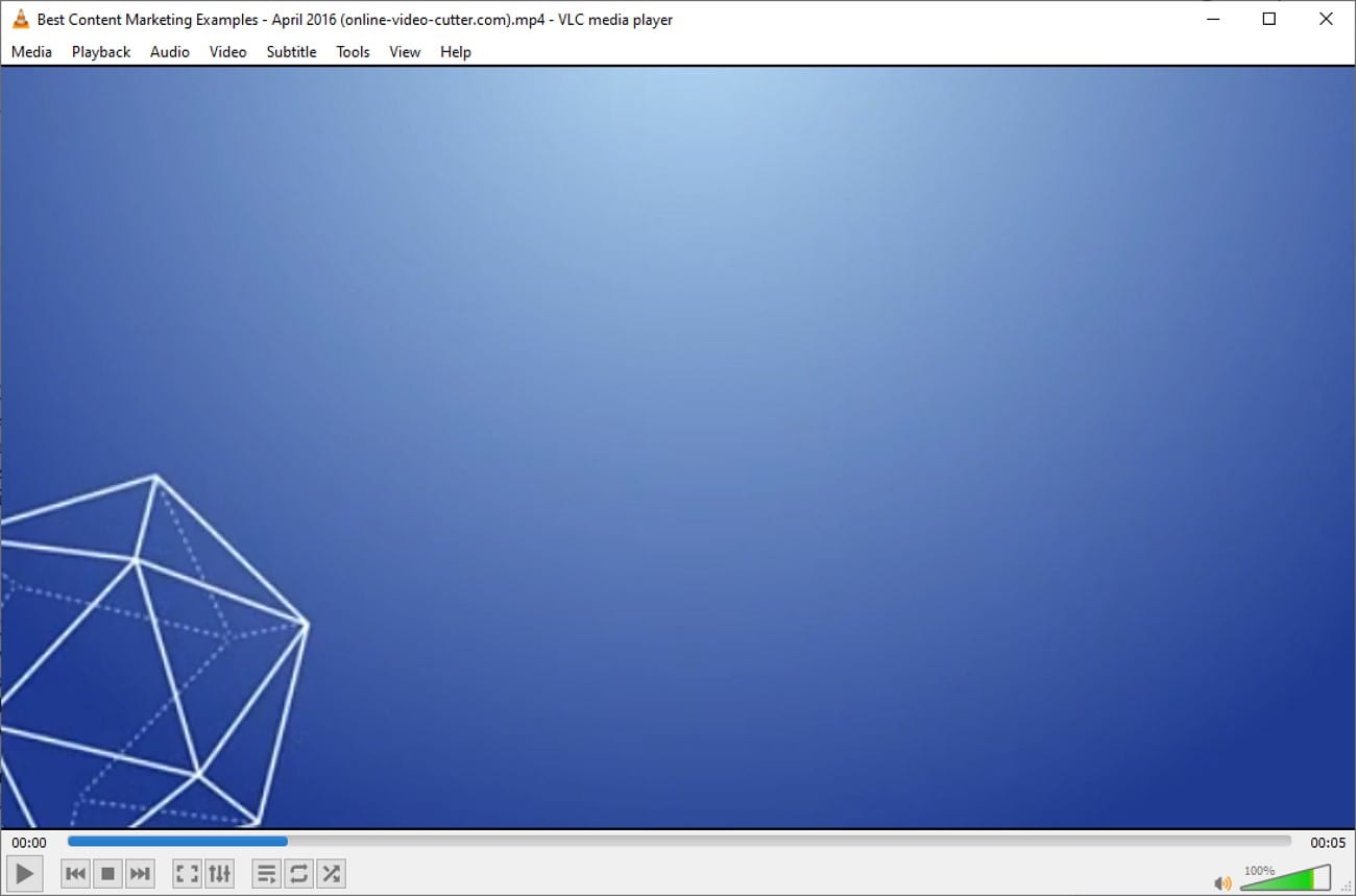 try different video player