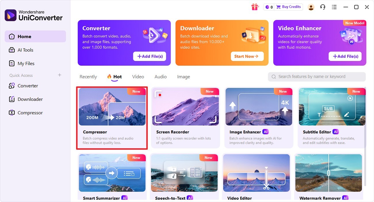 access uniconverter compressor