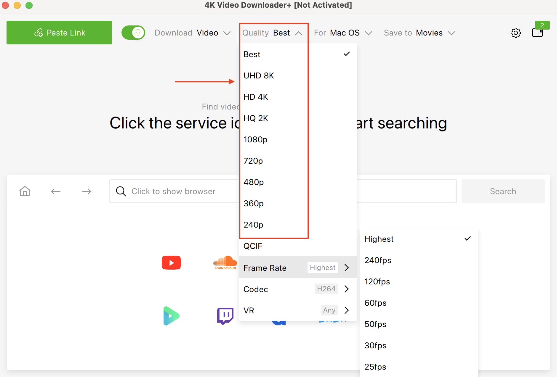 4k video downloader plus resolution