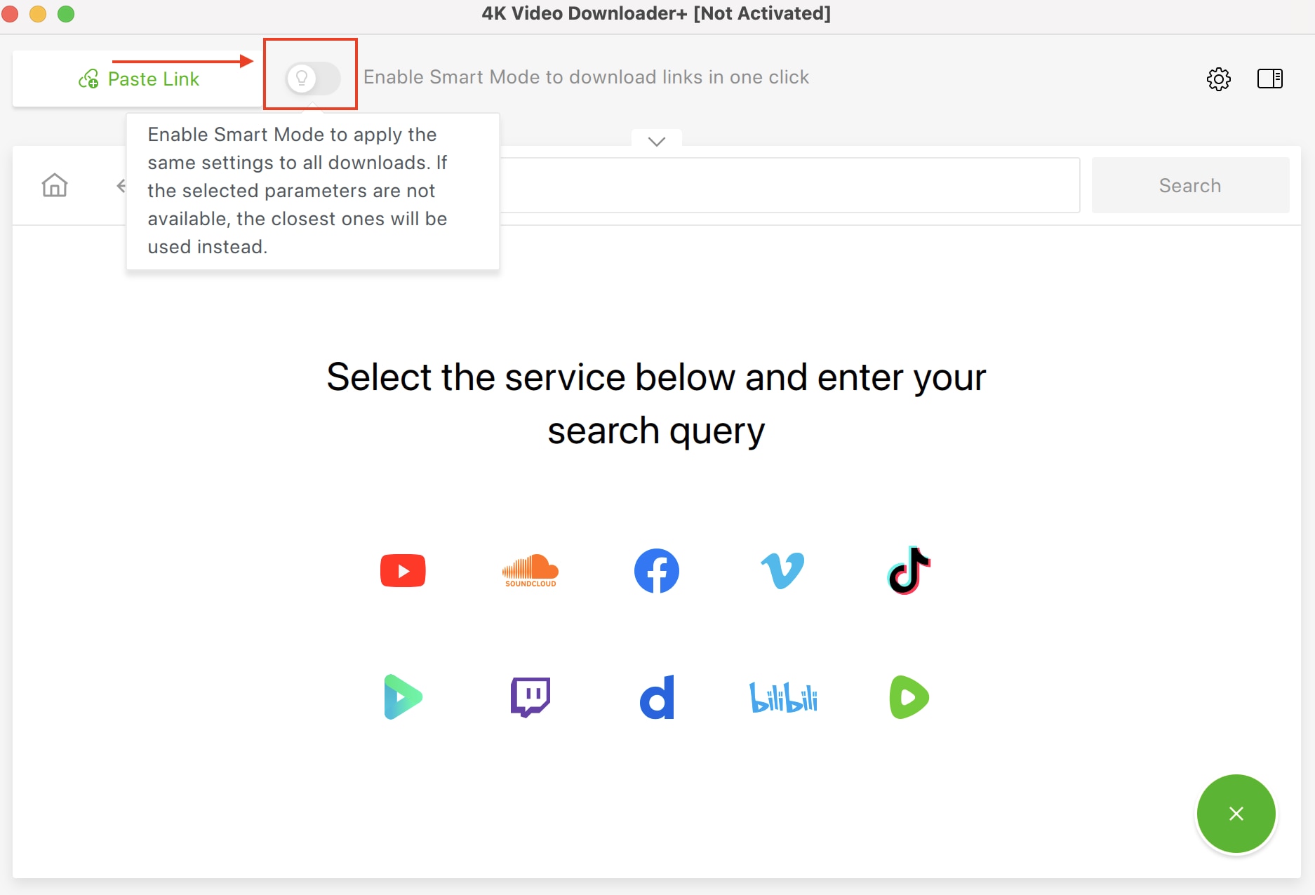 4k video downloader plus smart mode
