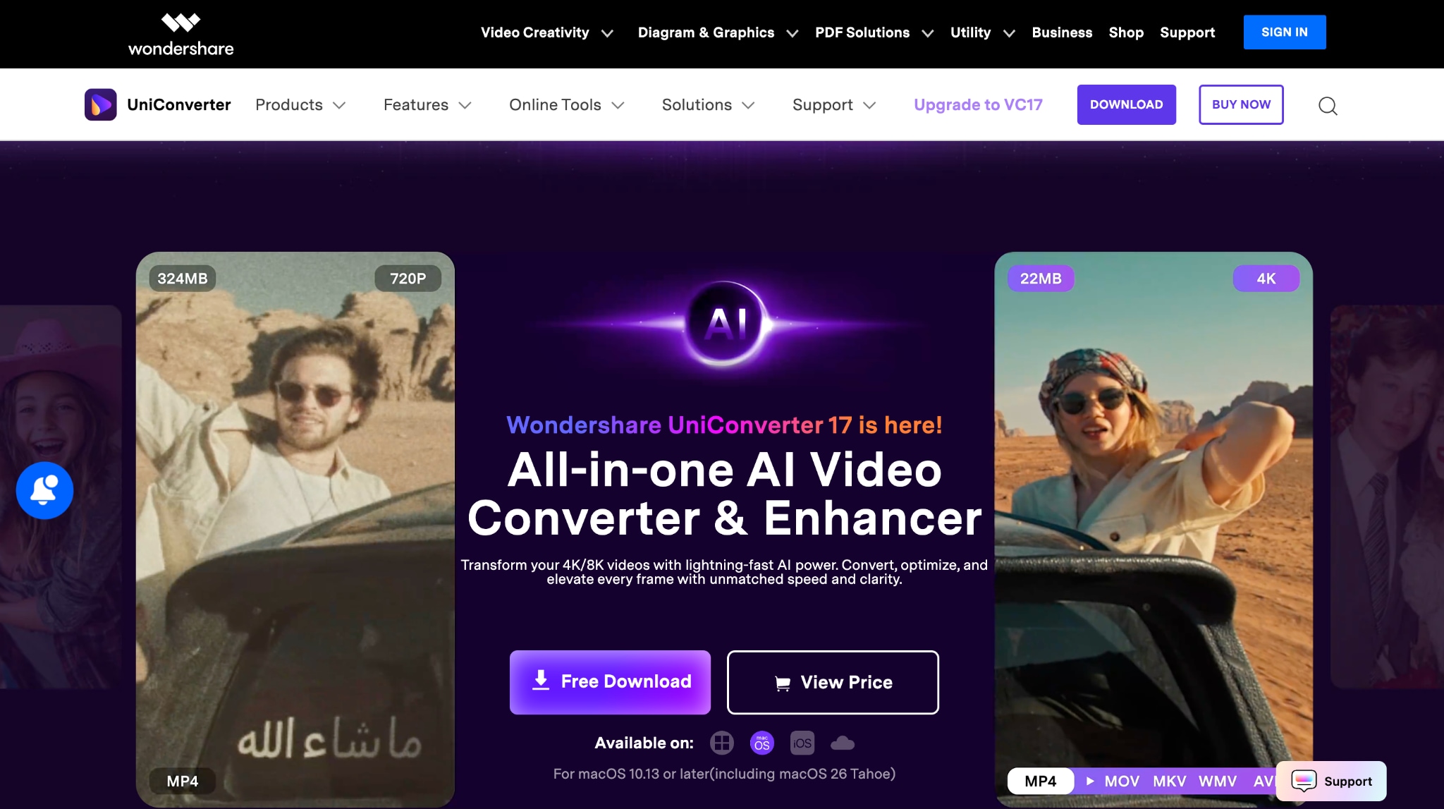 wondershare uniconverter 4k video downloader alternative