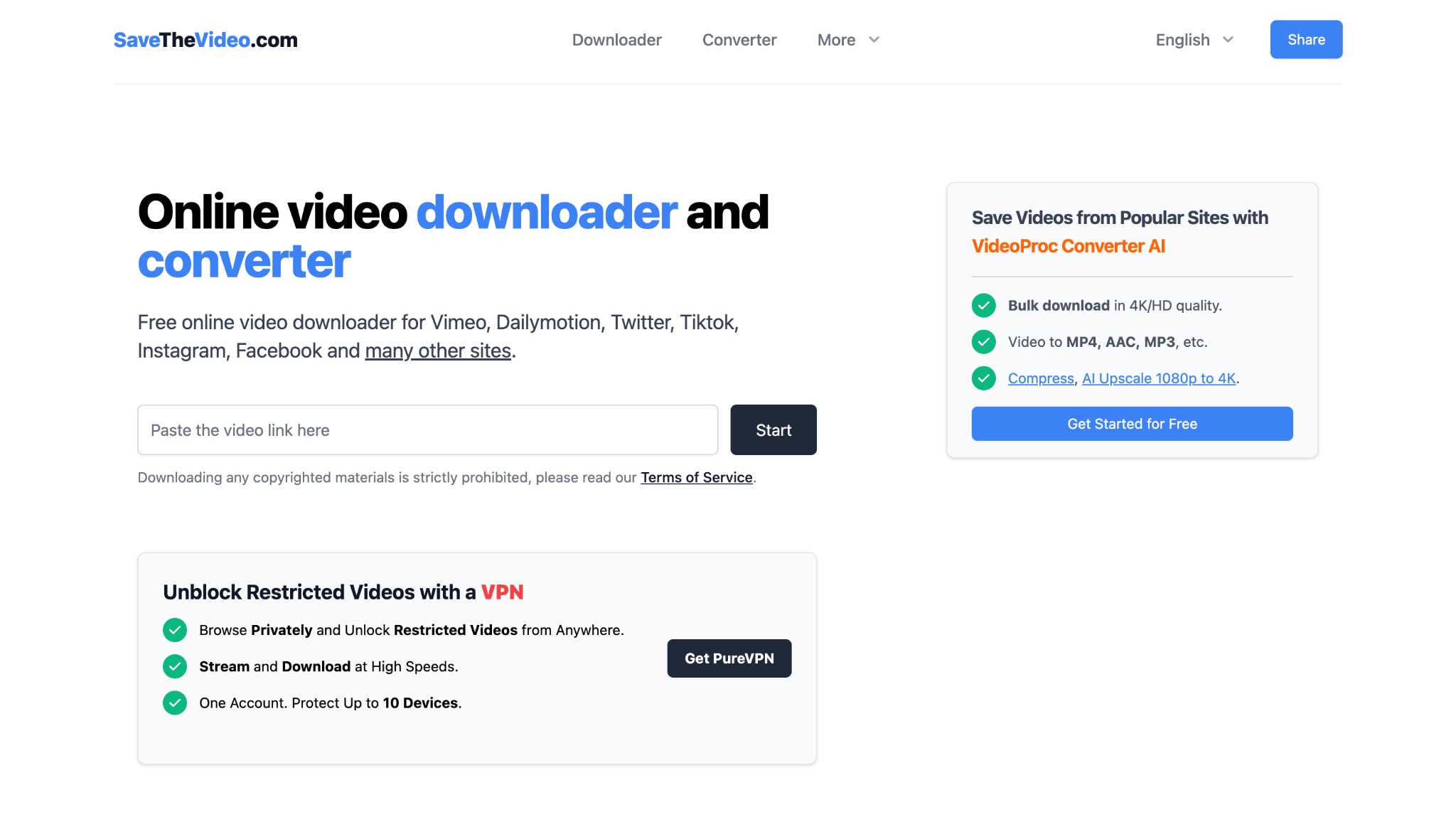 savethevideo download dailymotion to mp4 online