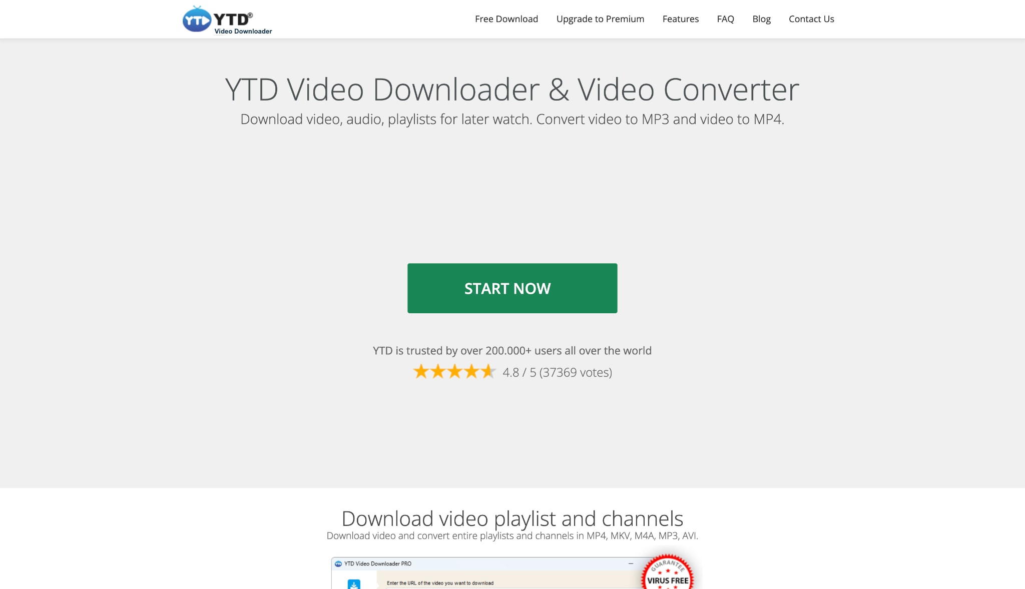 ytd video downloader alternative to itubego