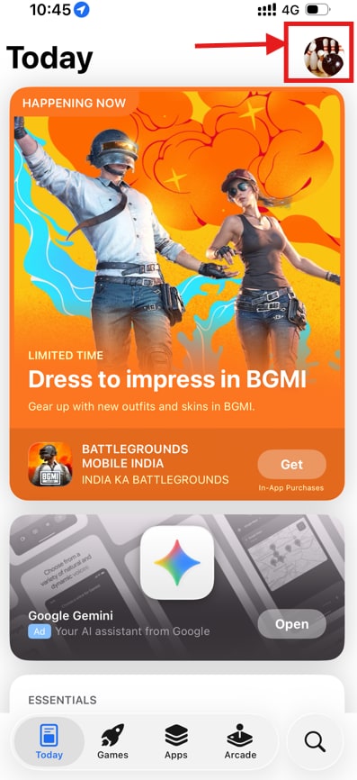 ios select profile picture