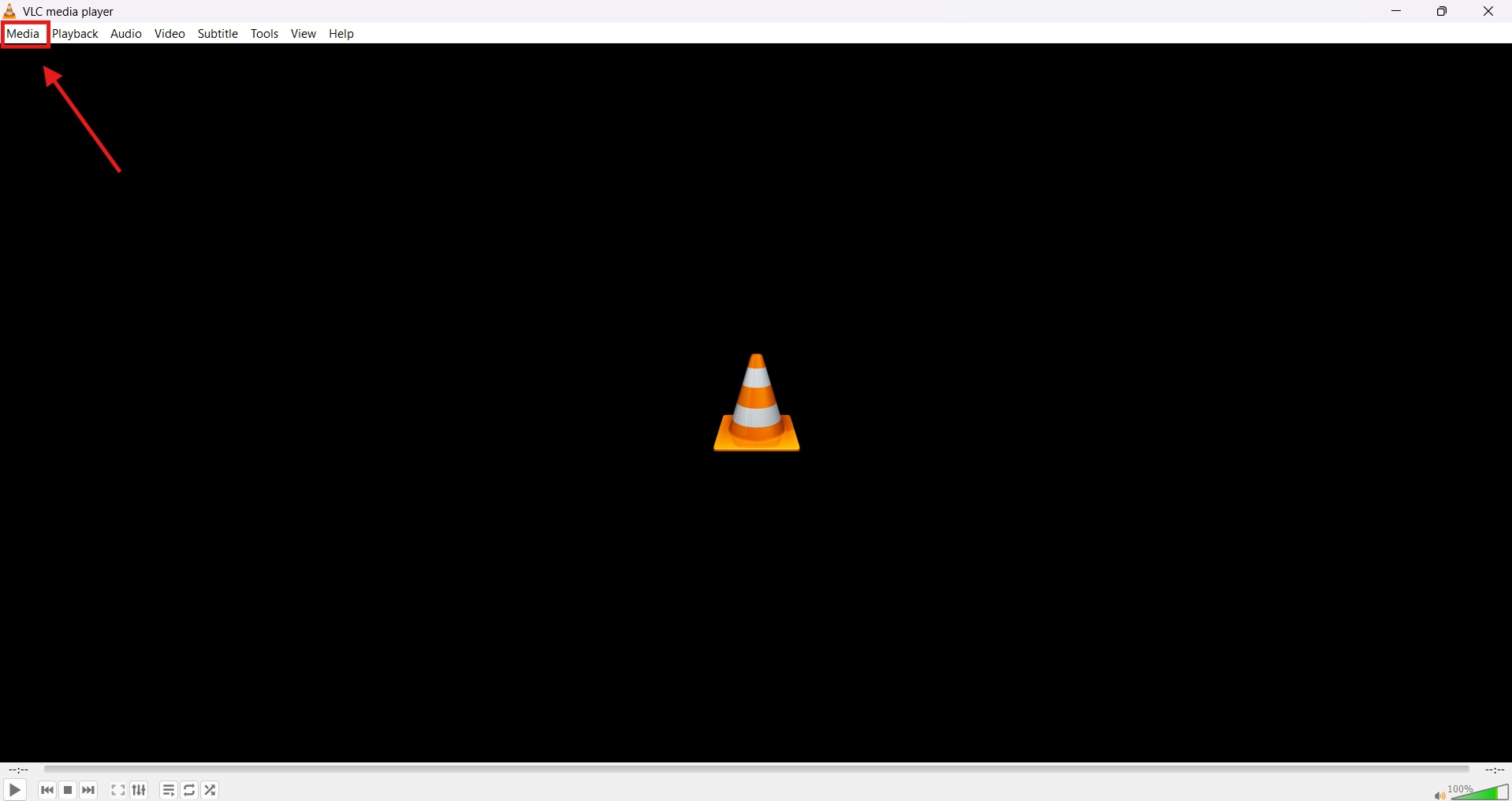 vlc media player media
