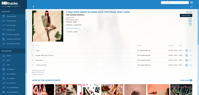 download flac audio with hdtracks