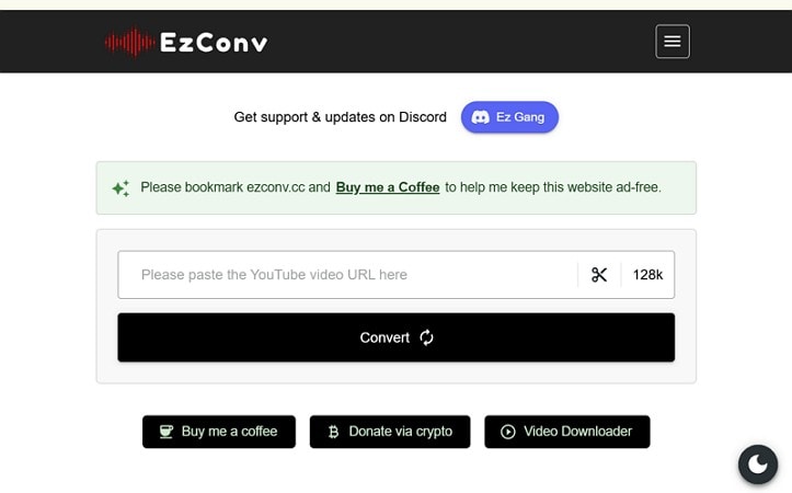 bitrate option for ezmp3 conversion testing