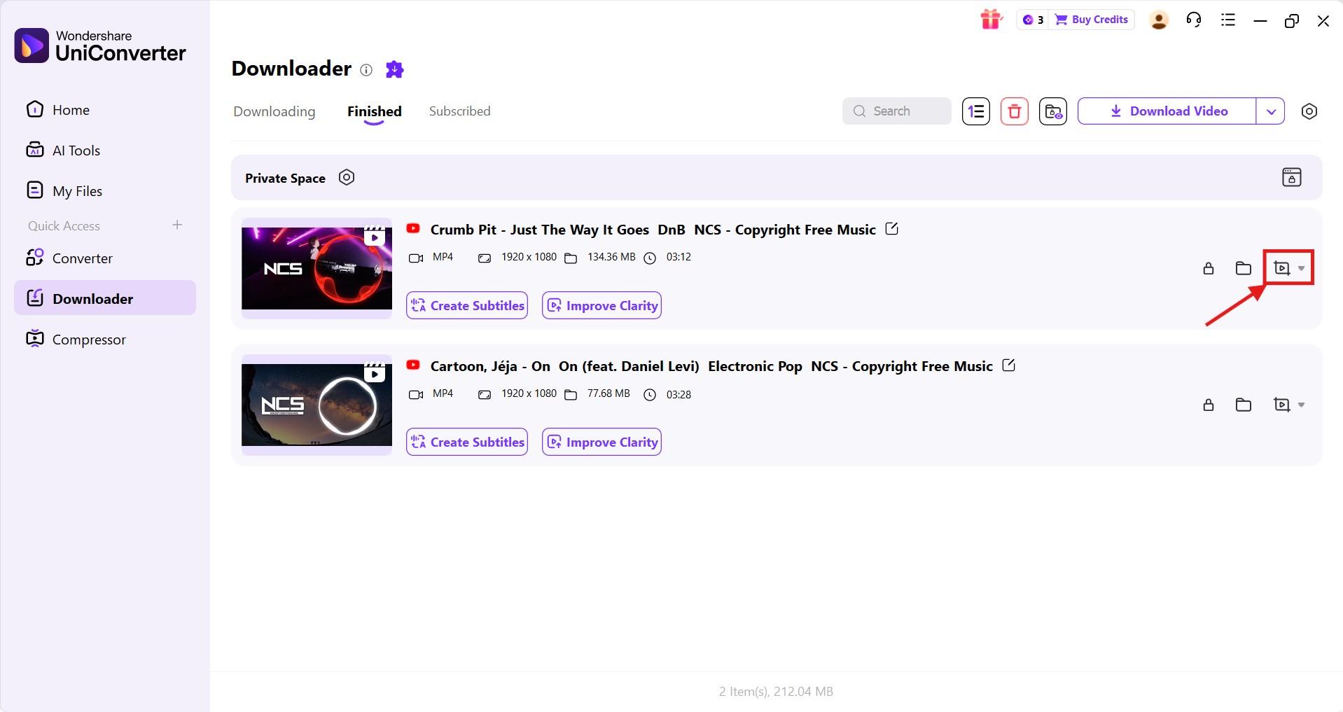 wondershare uniconverter edit video