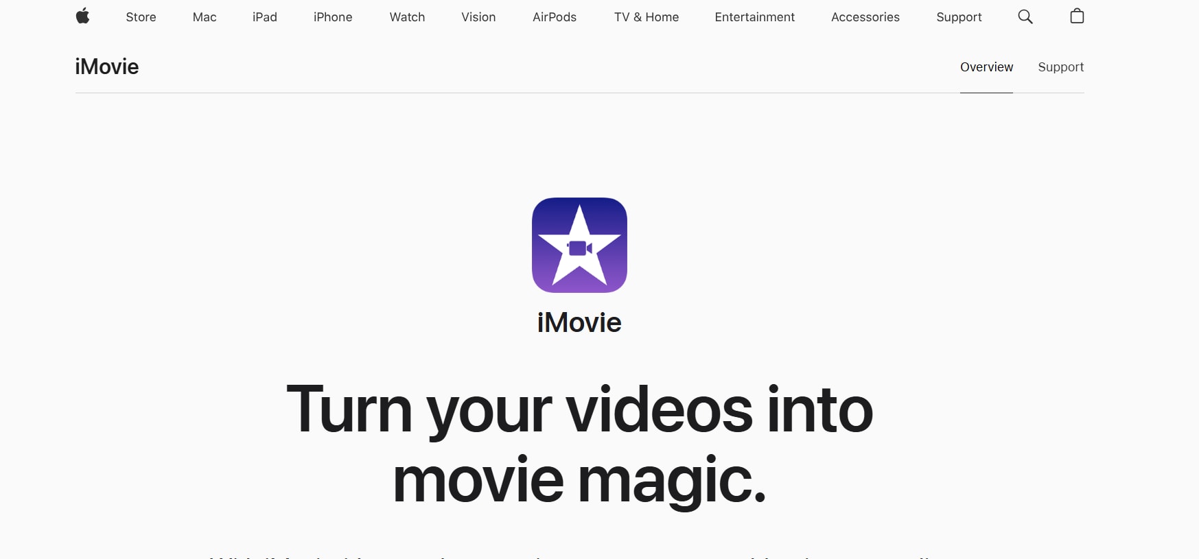 iMovie