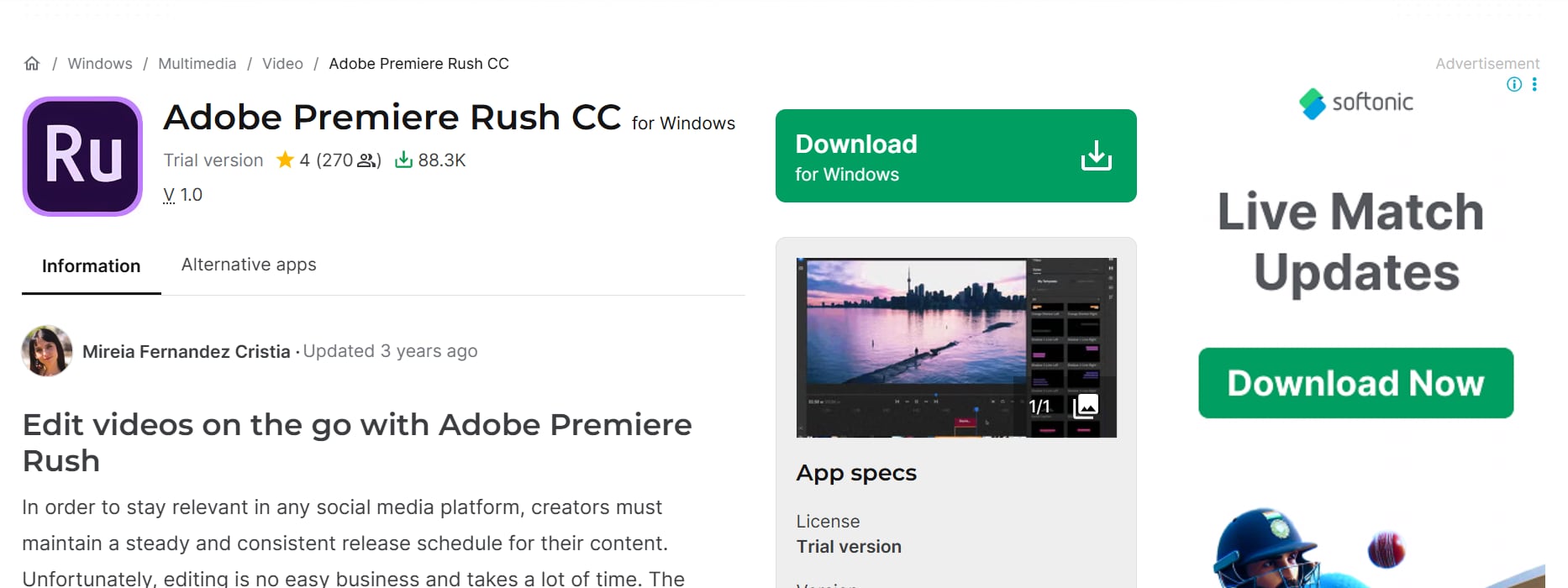 Adobe Premiere Rush