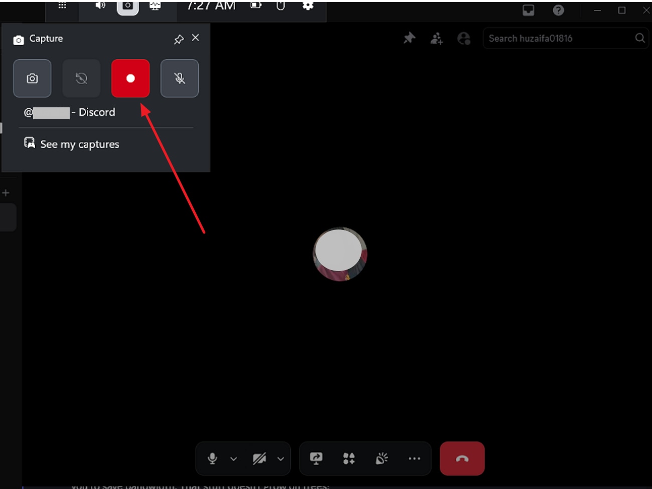 open game bar start recording