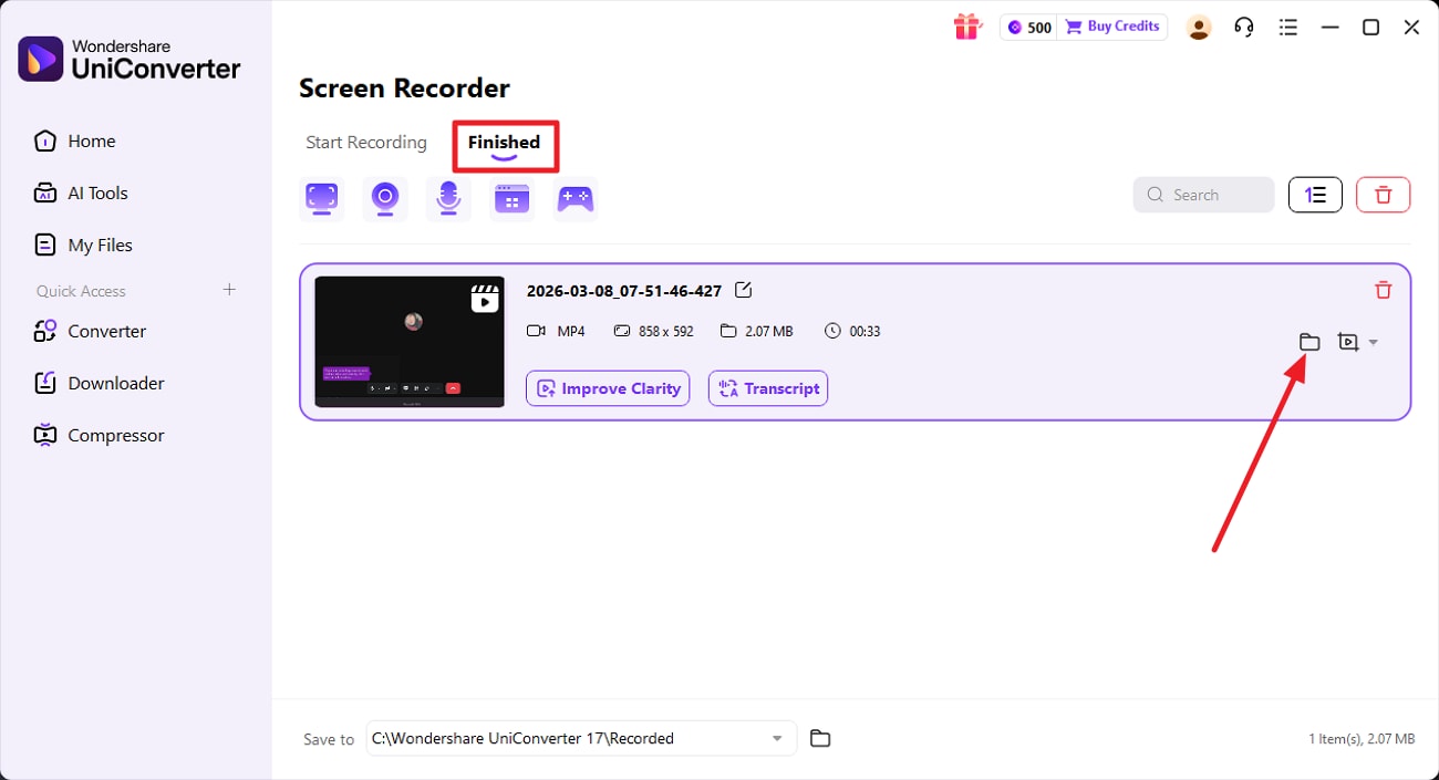 review recorder audio file