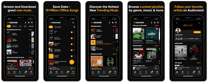 use audiomack instead of download music from mp3 juice