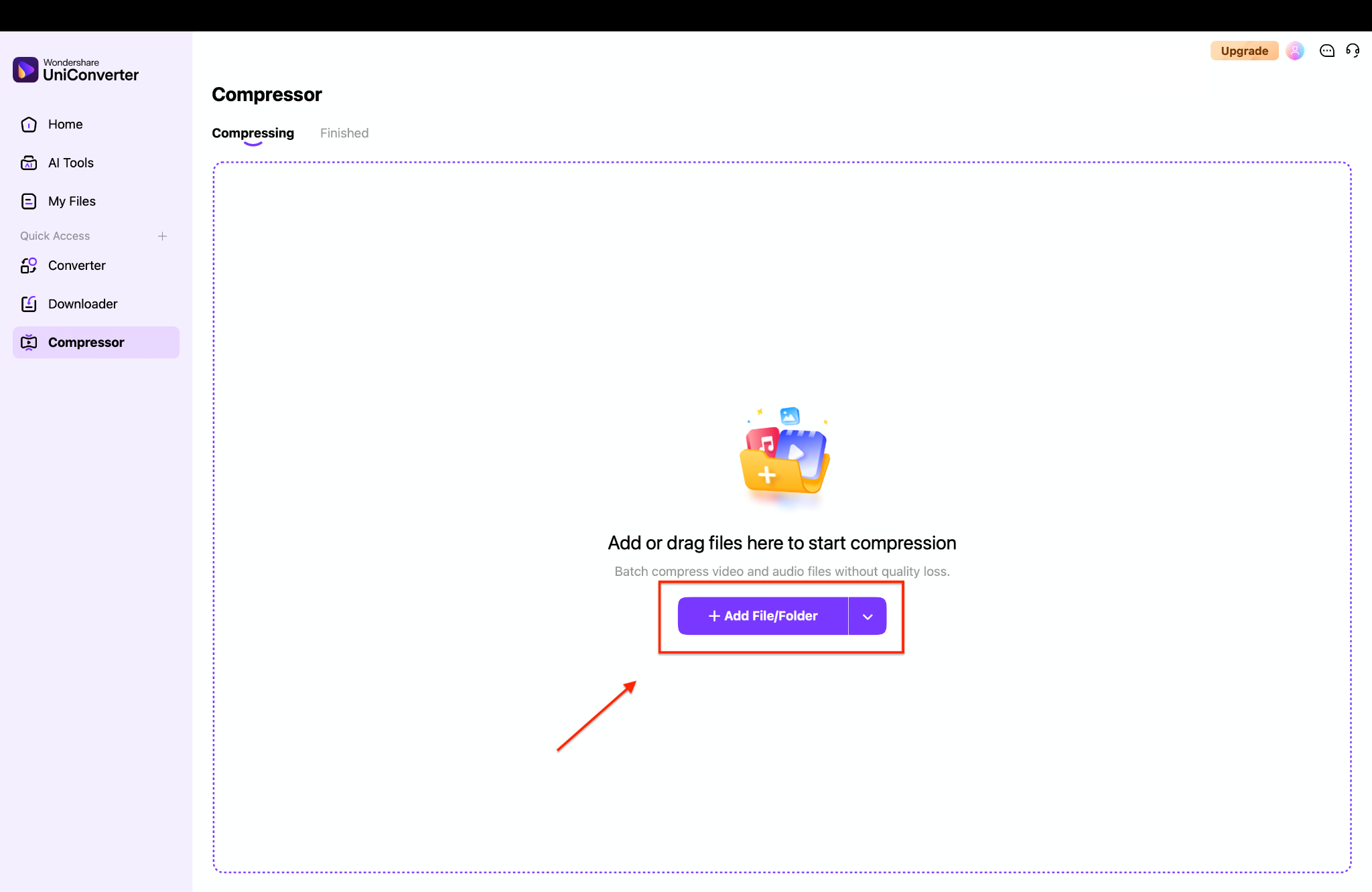 import the dvd ripped file