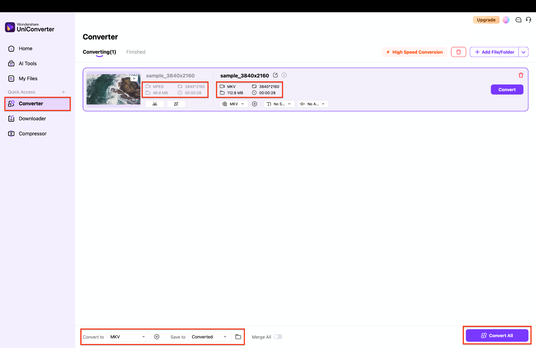 fix unsupported video format for makemkv