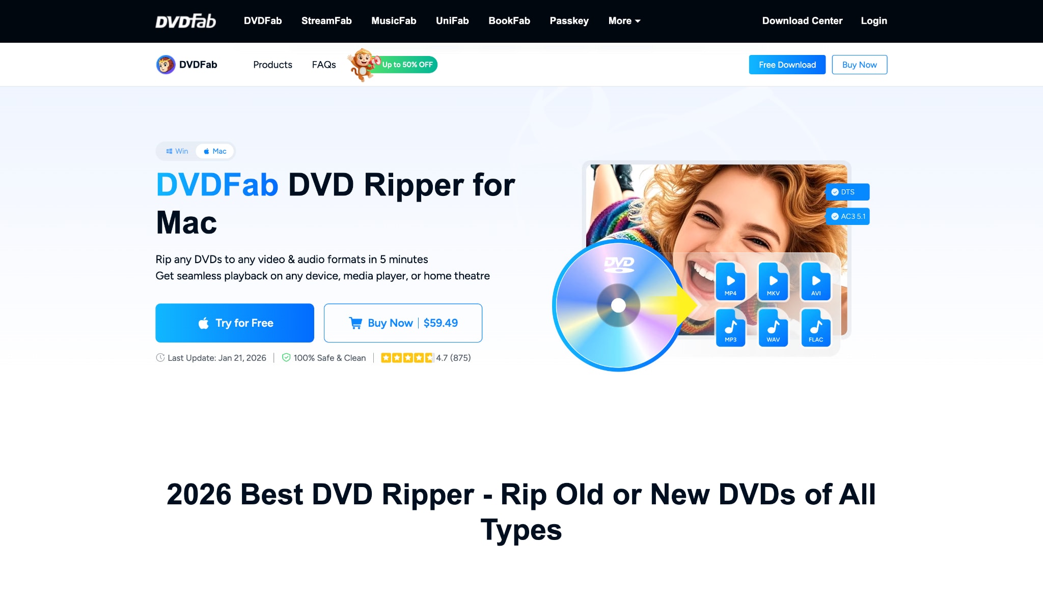 dvdfab dvd ripper homepage