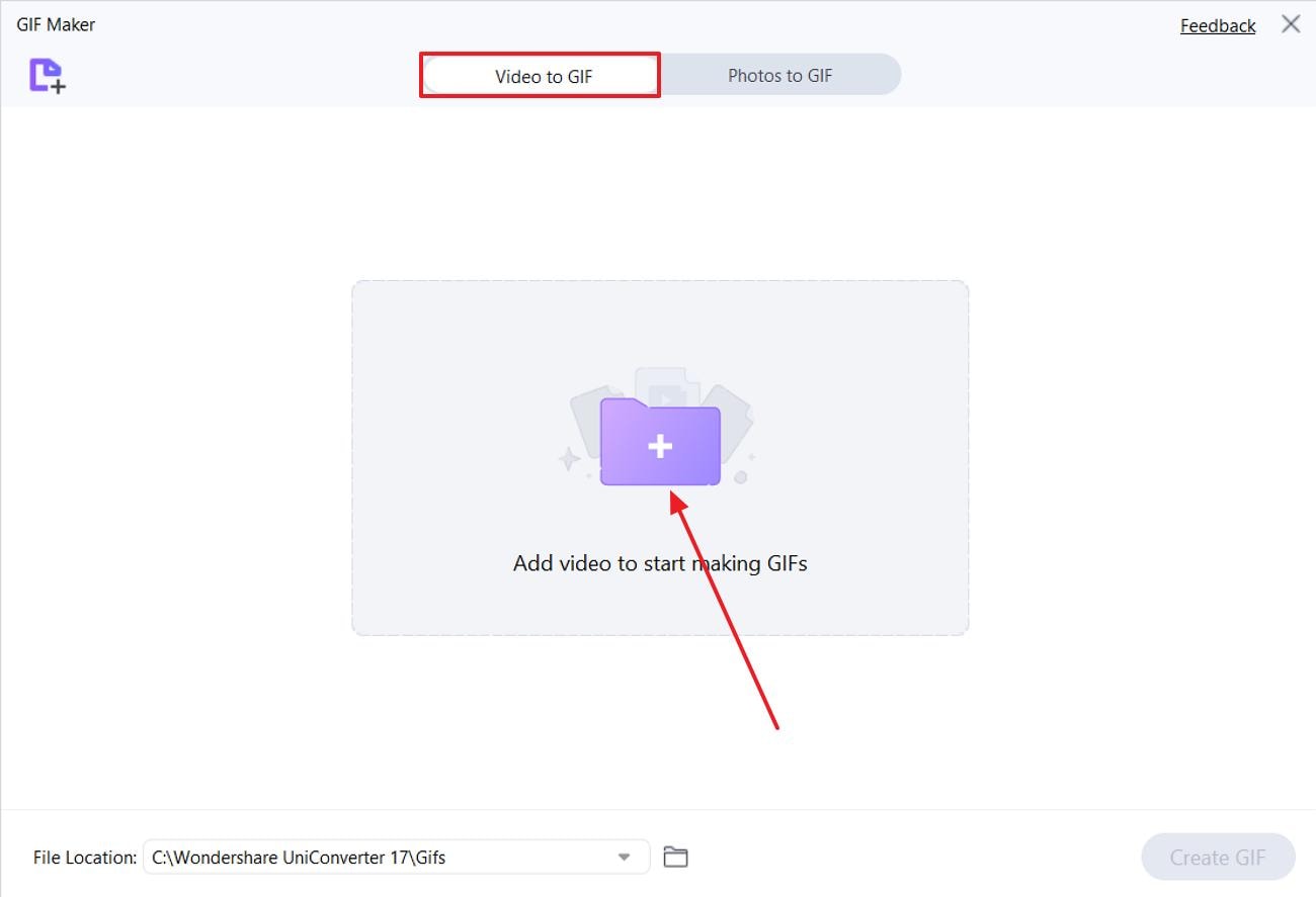 import video to tool interface