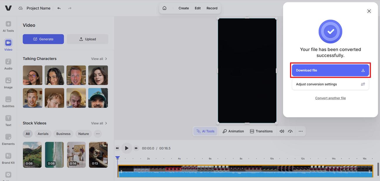 download gif from veed