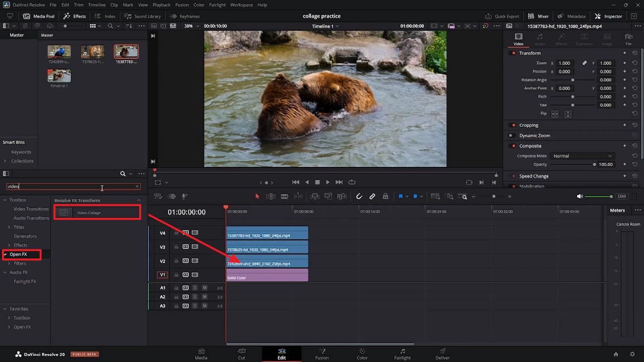 import videos press video collage