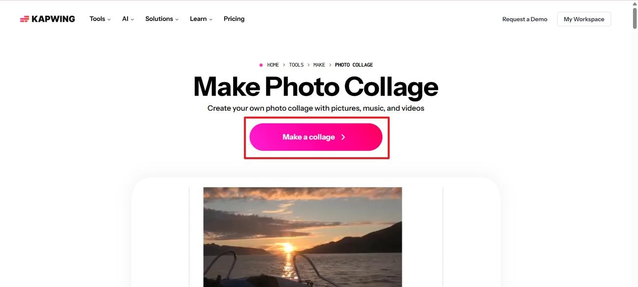 access kapwing make a collage