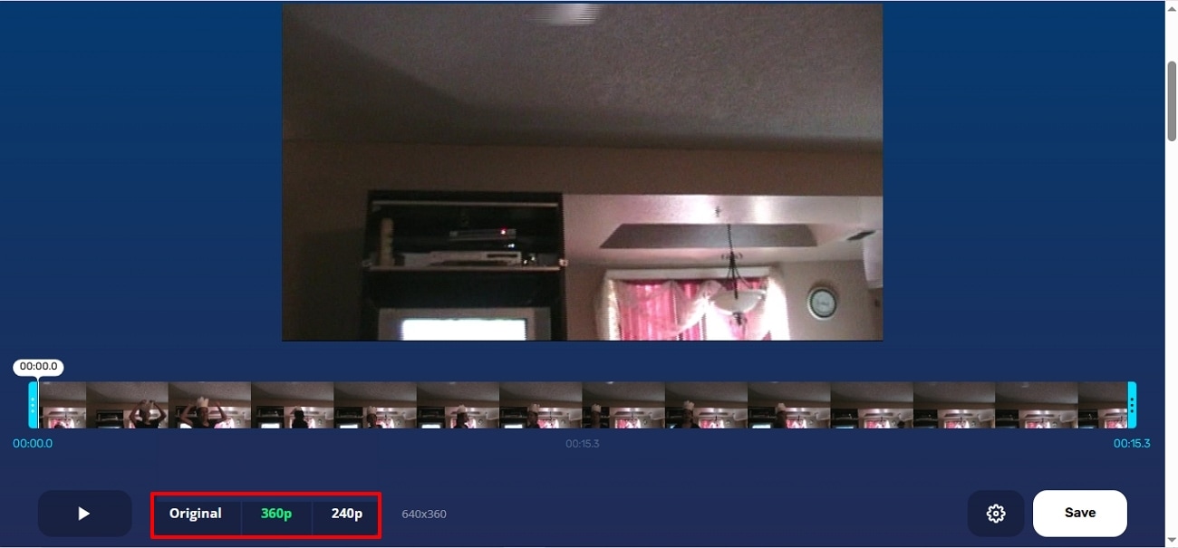 resize resolution online video cutter