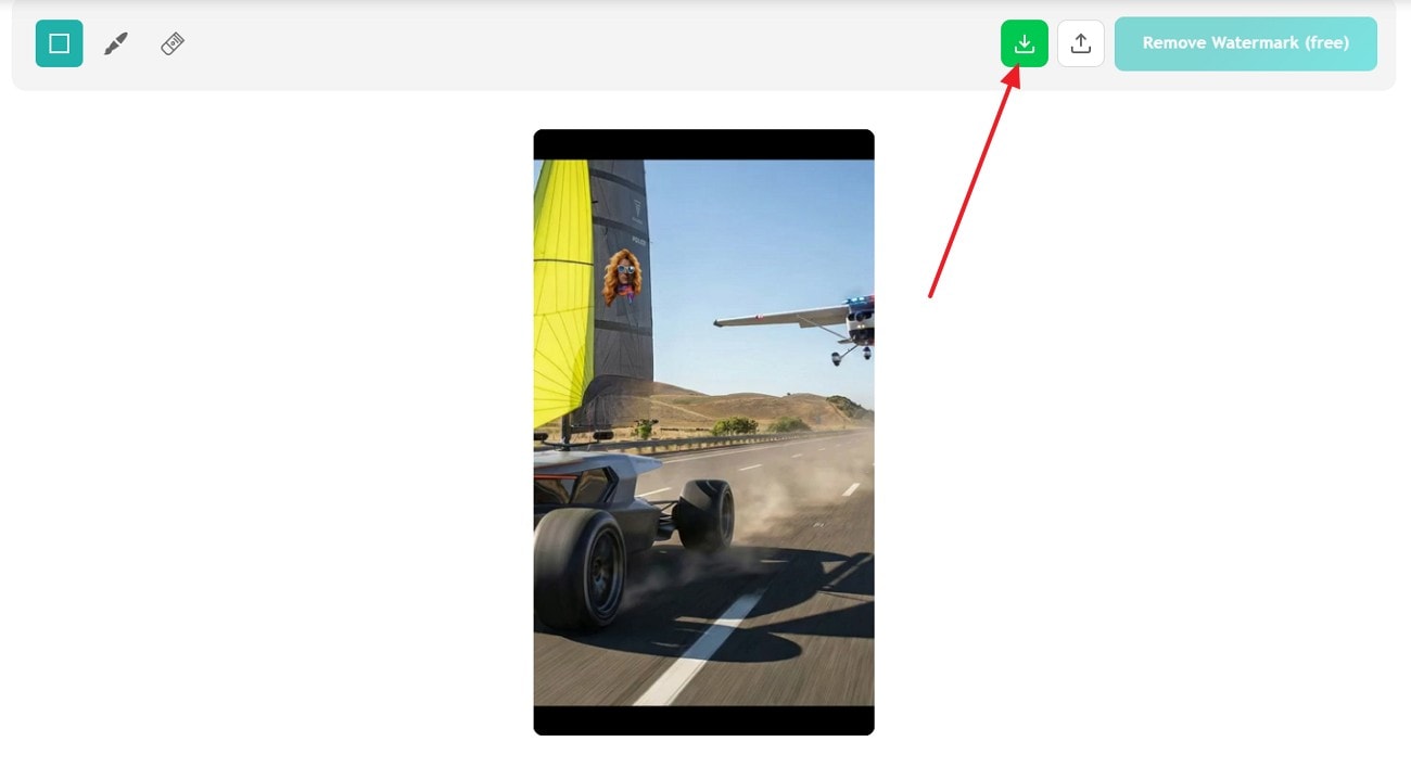 press the save icon in ezremove