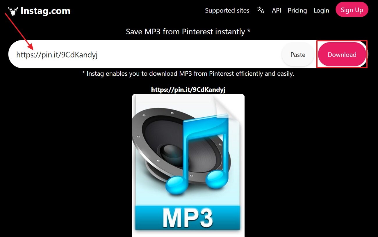 locate the downloaded file