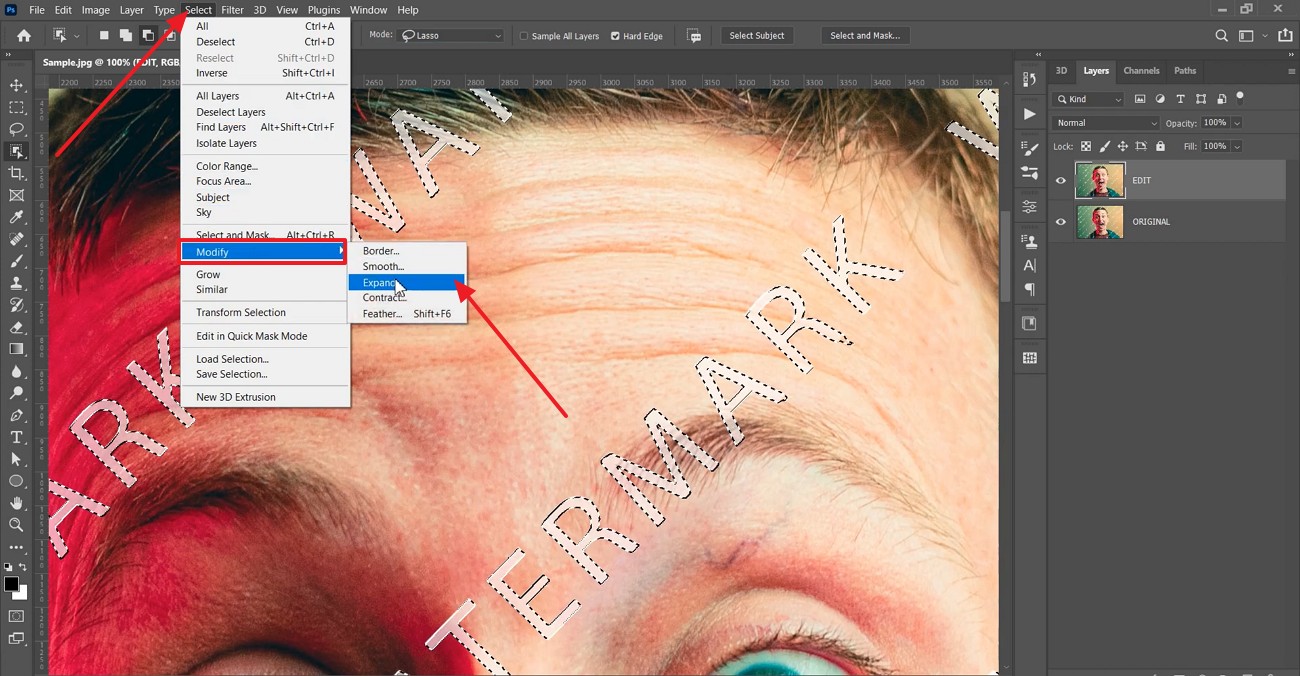 navigate to select option