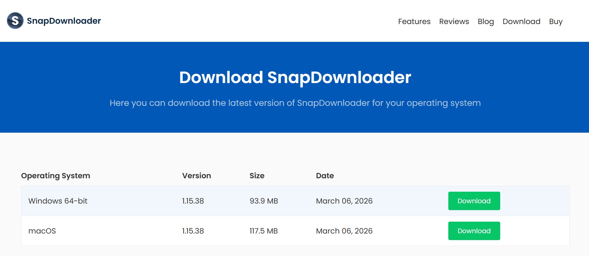 SnapDownloader