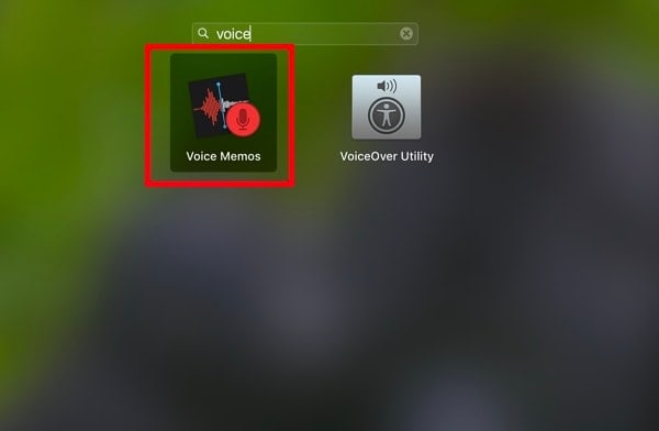 launch voice memo app
