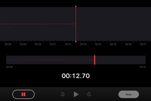 start audio recording