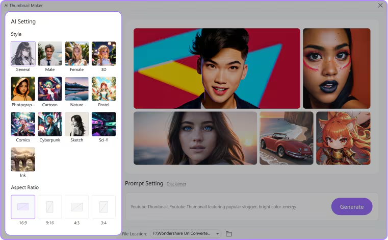 Customize setting