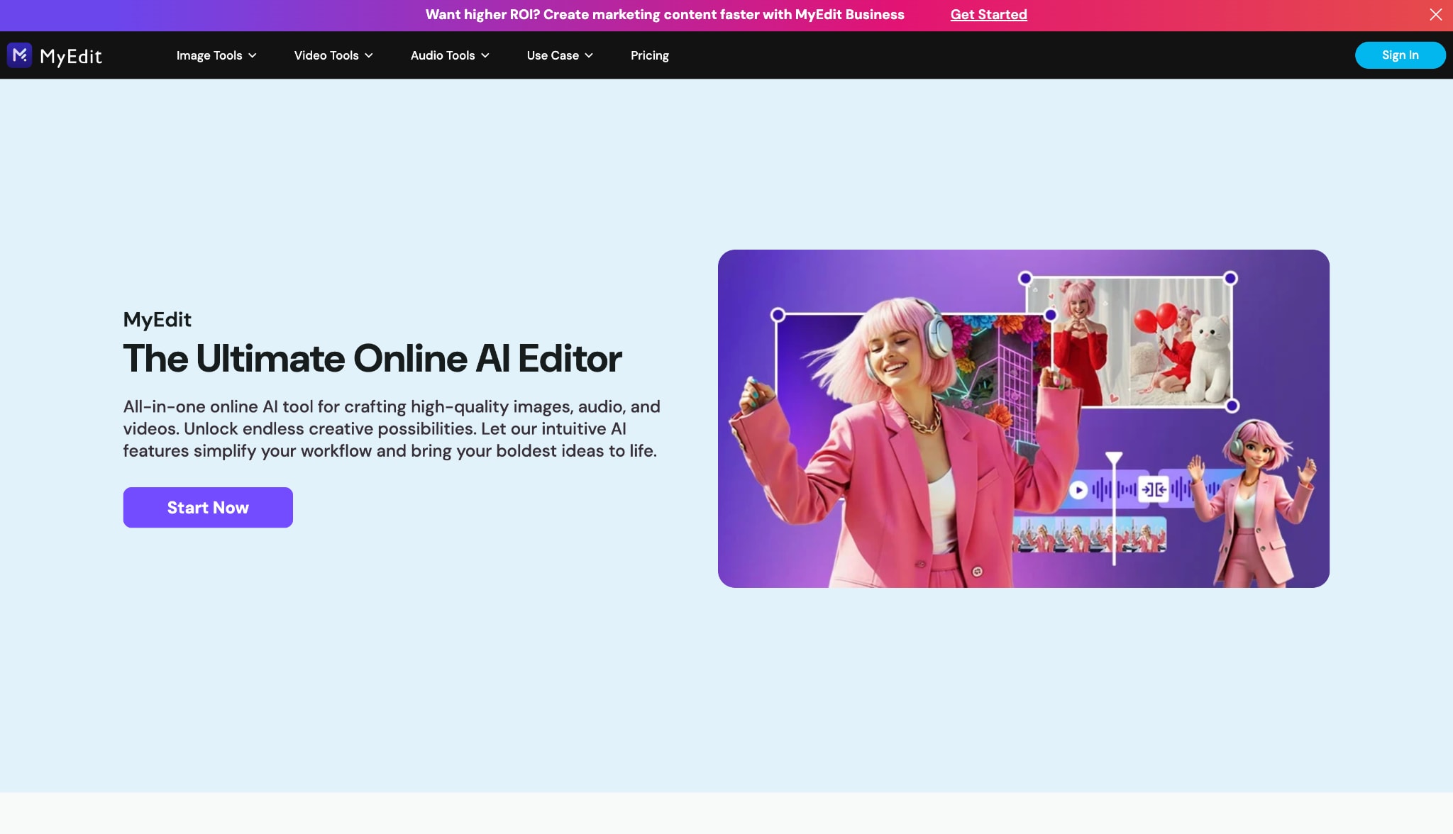 myedit homepage