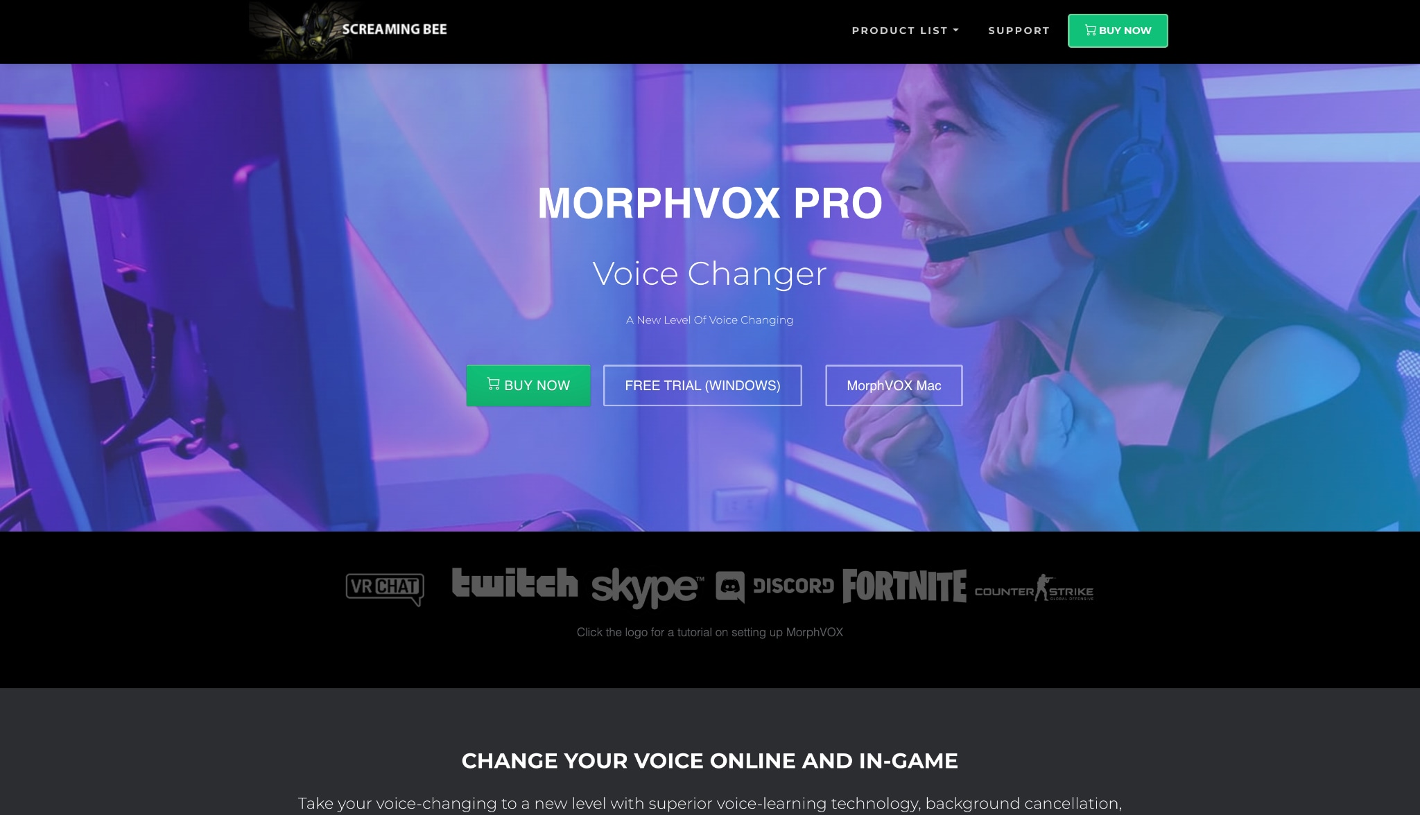 morphvox pro homepage