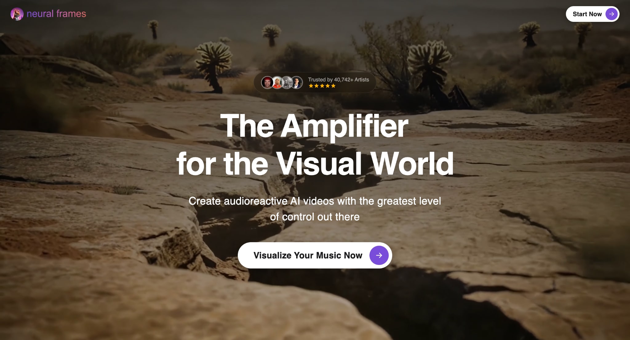 neural frames homepage