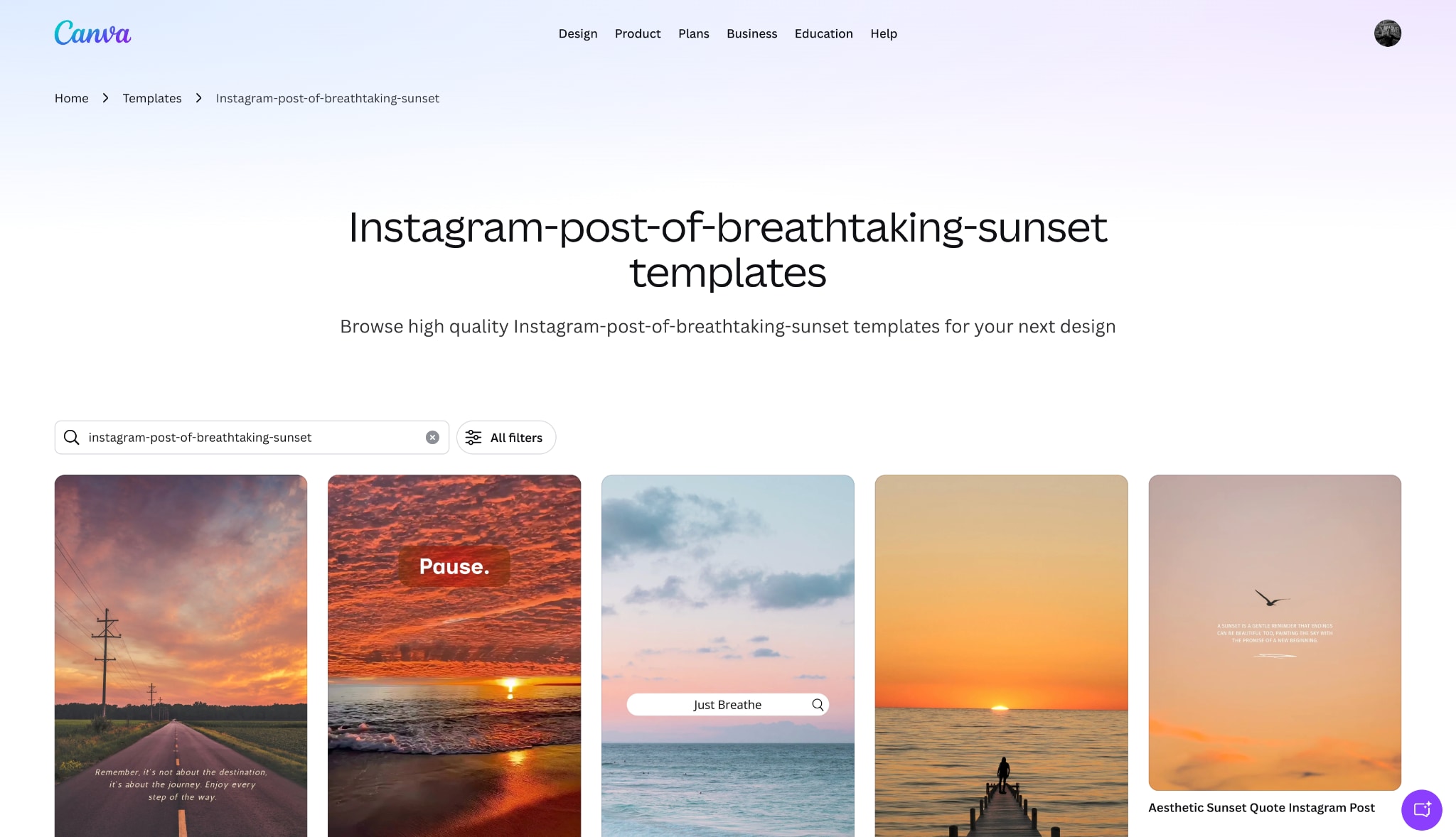 canva magic design ai homepage