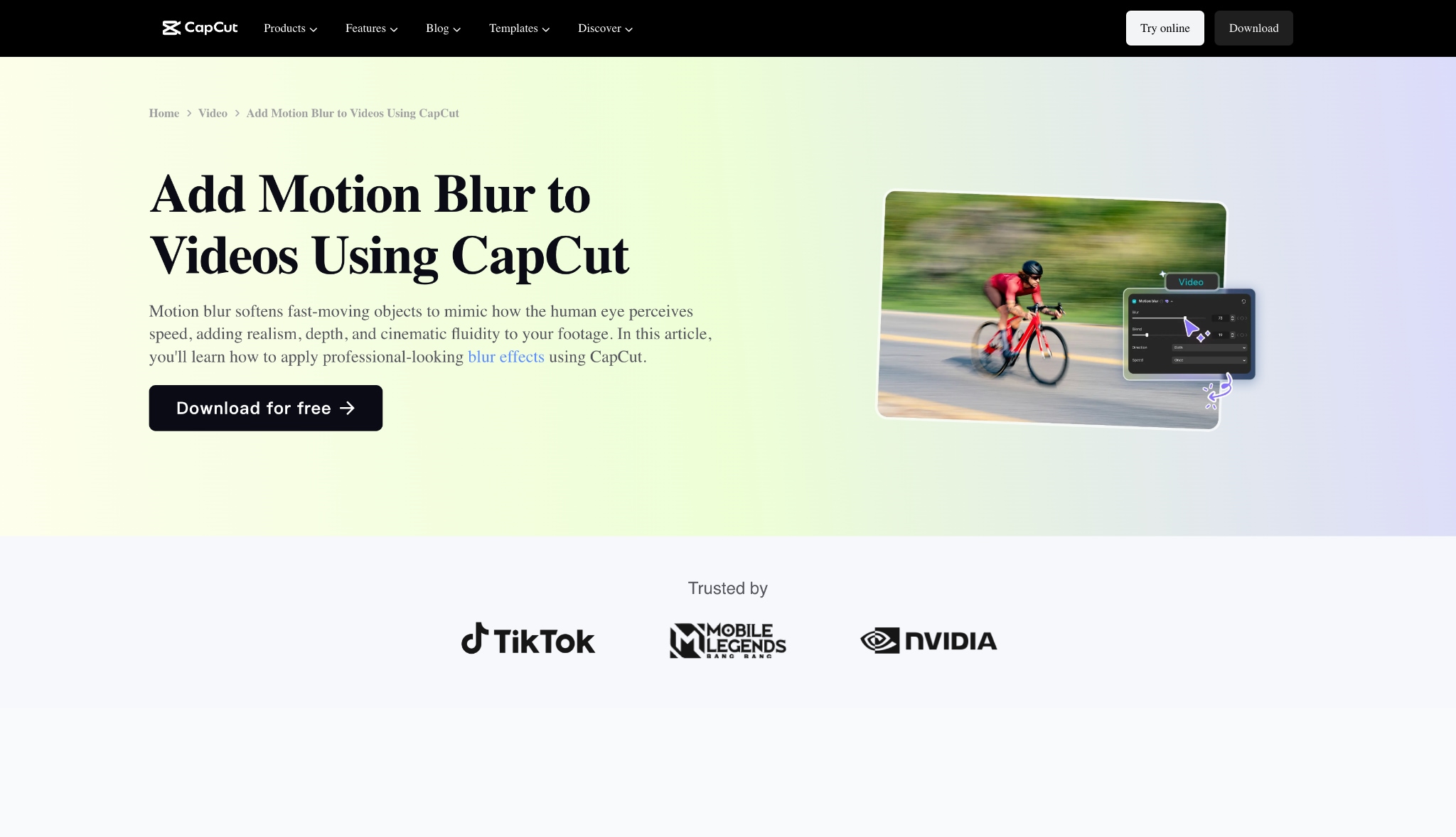 capcut online homepage