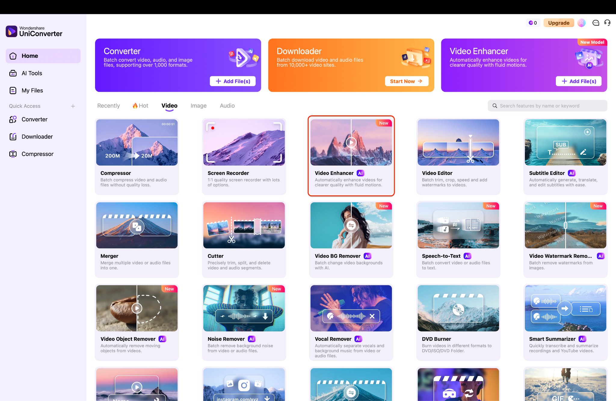 open video enhancer