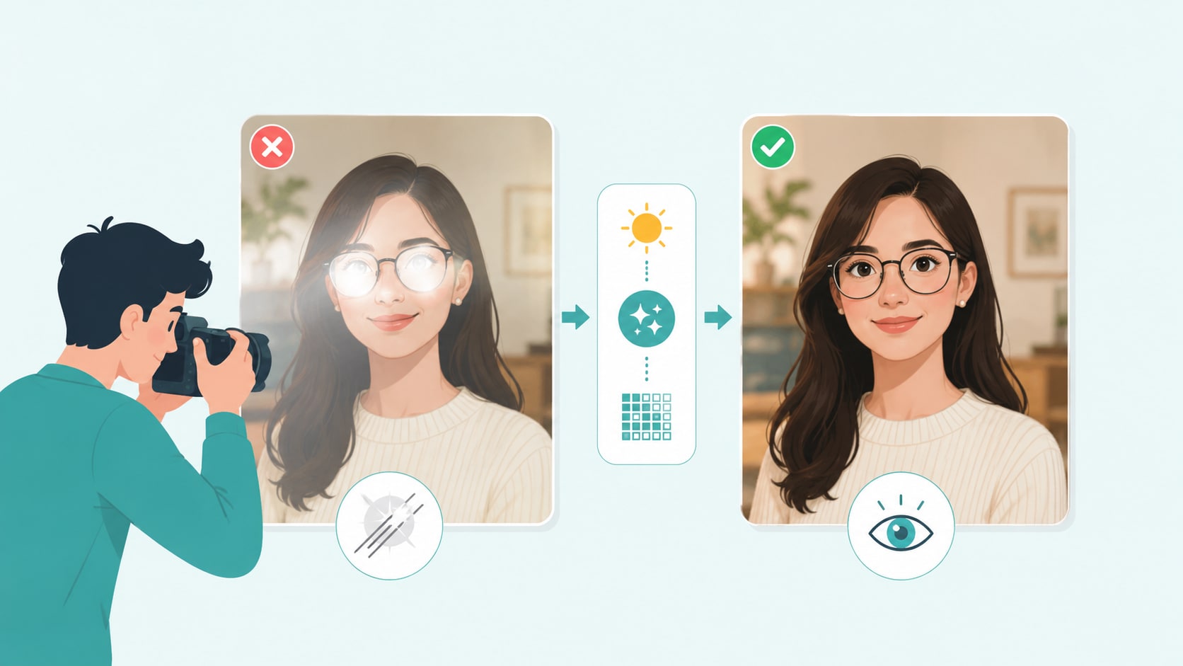 glare free photos for professional results